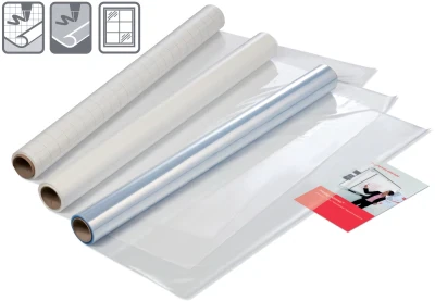 Nobo Instant Whiteboard Dry Erase Sheets 600mm x 800mm Clear