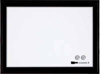 Nobo Small Magnetic Whiteboard with Black Frame
