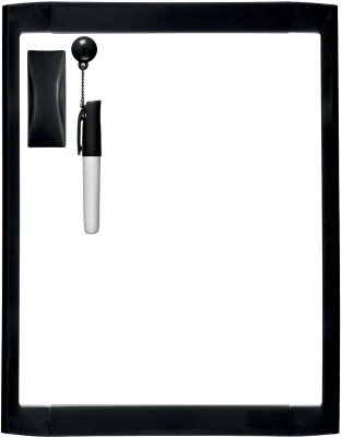 Nobo Mini Magnetic Whiteboard with Black Frame 216mm x 280mm (Pack of 6)