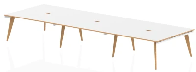 Dynamic Oslo Bench Desk Six Person Back To Back