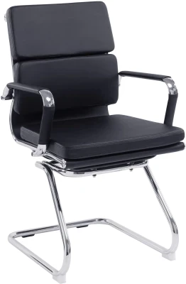 Nautilus Avanti Bonded Leather Cantilever Chair