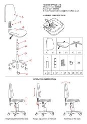 Draughter Ergo Twin Standard Assembly Instructions