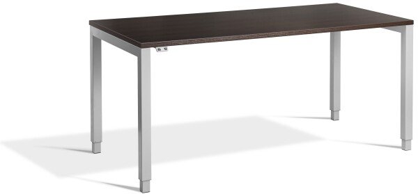 Lavoro Crown Height Adjustable Desk - 1400 x 800mm - Wenge