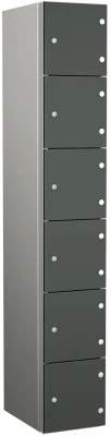 Probe Zenbox Six Compartment Locker - 1800 x 300 x 500mm