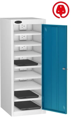 Probe LapBox Low 8 Compartment Locker with Charge Socket - 1000 x 380 x 525mm