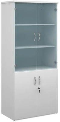 Gentoo Combination Unit with Glass Upper Doors 1790 x 800 x 470mm