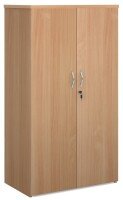 Gentoo Double Door Cupboard with 3 Shelves (h) 1440mm x (w) 800mm x (d) 470mm