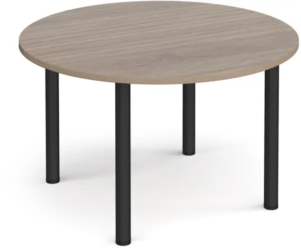 Dams Circular Radial Leg Meeting Table 1200mm - Barcelona Walnut
