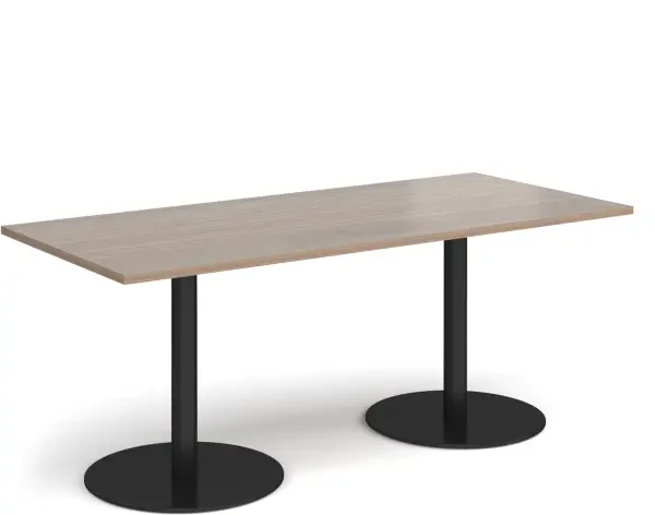 Dams Monza Rectangular Dining Table 1800 x 800mm - Barcelona Walnut