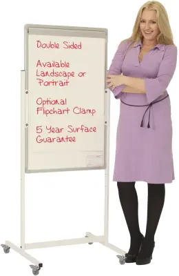 Portrait Non-Magnetic Mobile Writing White Boards