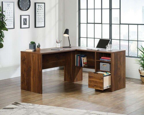Teknik Hampstead Park L-Shaped Home Desk - (w) 1500mm x (d) 1500mm