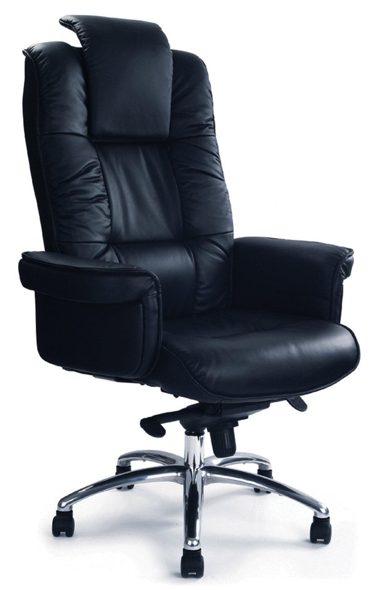 Nautilus Hercules Luxurious Leather Faced Executive Chair Features