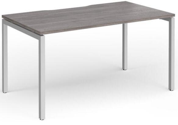 Dams Connex Goal-Post Single Desk -1400 x 800mm - Office Furniture