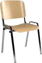 Dams Taurus Wooden Stacking Chair - Pack of 4