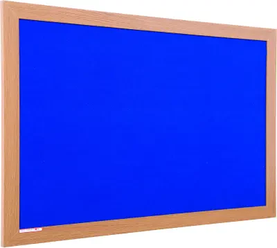 Spaceright Eco Friendly Wood Effect Framed Noticeboard