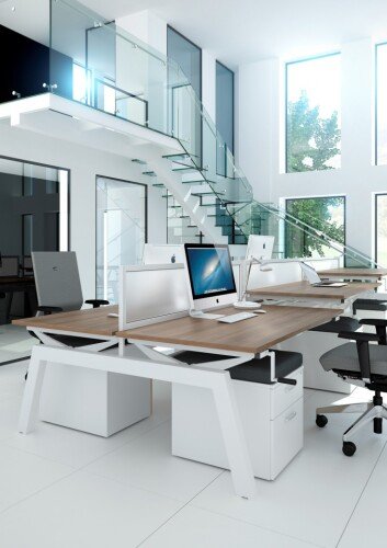 Elite Linnea Elevate Height Adjustable Rectangular Desk 1400 x 800mm
