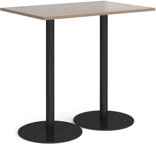 Dams Monza Rectangular Poseur Table - Barcelona Walnut