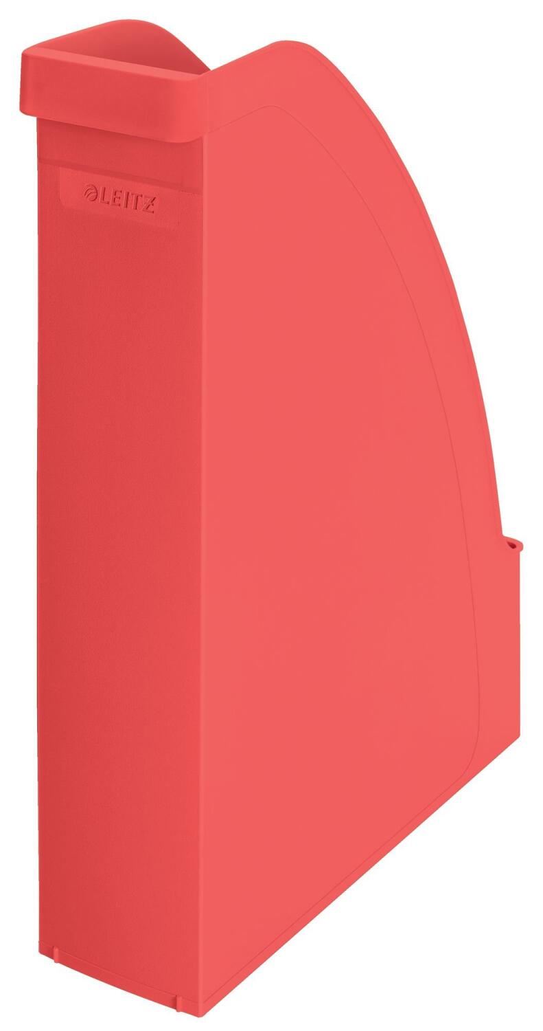 Magazine Files Red Leitz Magazine File Plus Recycle A4 red - Office Furniture Direct