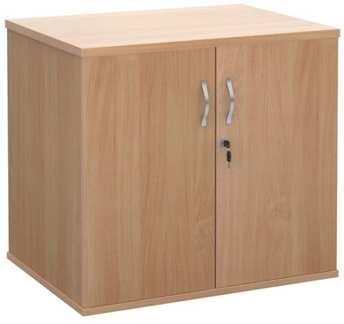 Gentoo Deluxe Double Door Desk High Cupboard (h) 725mm x (w) 800mm x (d) 600mm