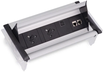 ABL Aero Flip Power Module - 2 Mains Power, 1 USB A+C charger, 1 IMP Slot