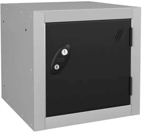 Probe Cube Single Locker - 380 x 380 x 380mm - Black (RAL 9004)