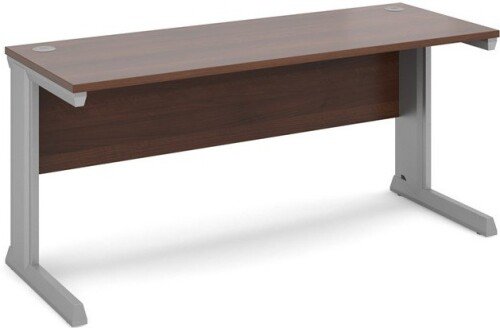 Dams Vivo Rectangular Desk with Cable Managed Legs - (w) 1600mm x (d) 600mm