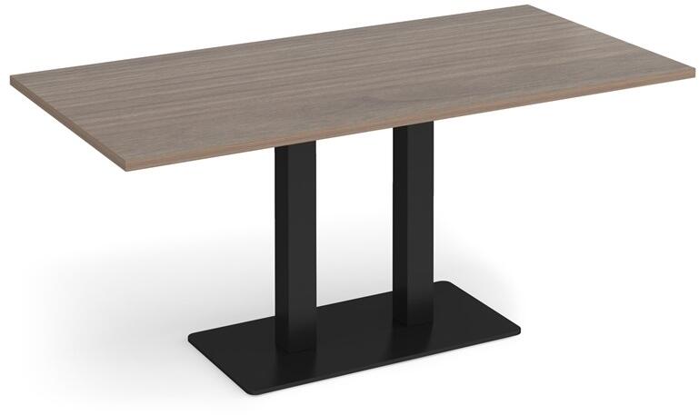 Black rectangular table discount