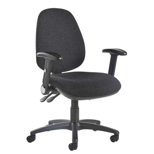 Dams Jota High Back Operator Chair with Folding Arms