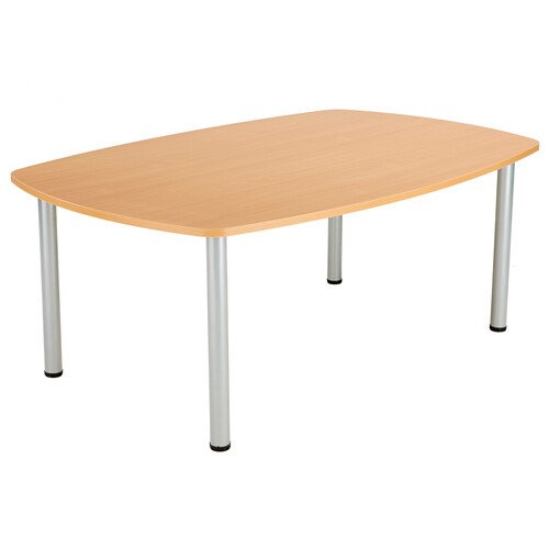 TC One Fraction Plus Boardroom Table - 1800 x 1200mm - Beech