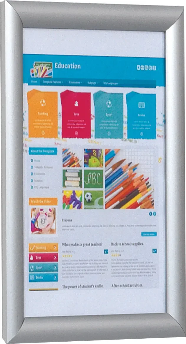display frame