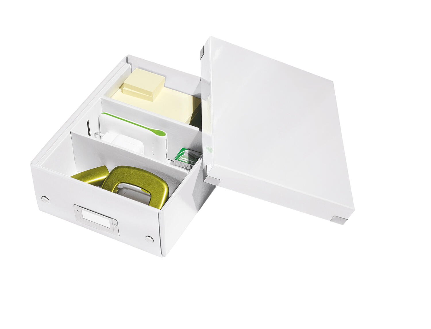Leitz Org Box Click&Store Sml wht - Office Furniture Direct