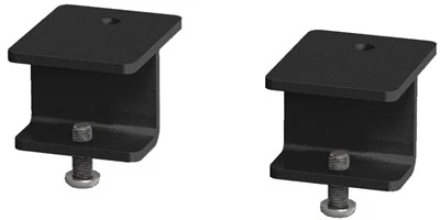 Dams Glazed Screen Brackets for Single Adapt & Fuze Desks or Runs of Single Desks (pair)