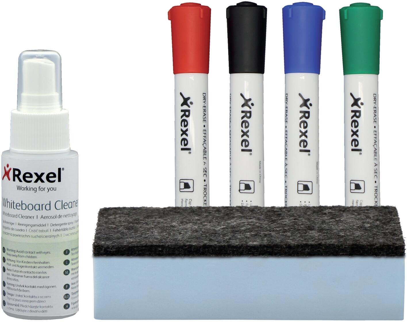 Nobo Dry Erase Whiteboard Accessory Starter Kit Office Furniture Direct