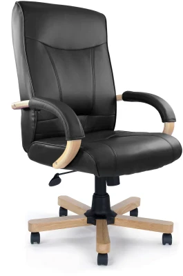 Nautilus Troon Leather Faced Executive Chair