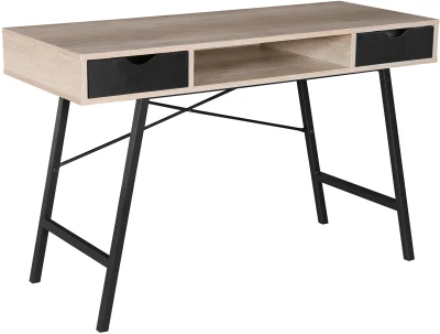 Dams Coba Rectangular Home Desk with A-Frame Legs and Drawers