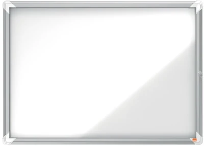 Nobo Premium Plus Magnetic Lockable Notice Board 8 x A4 White