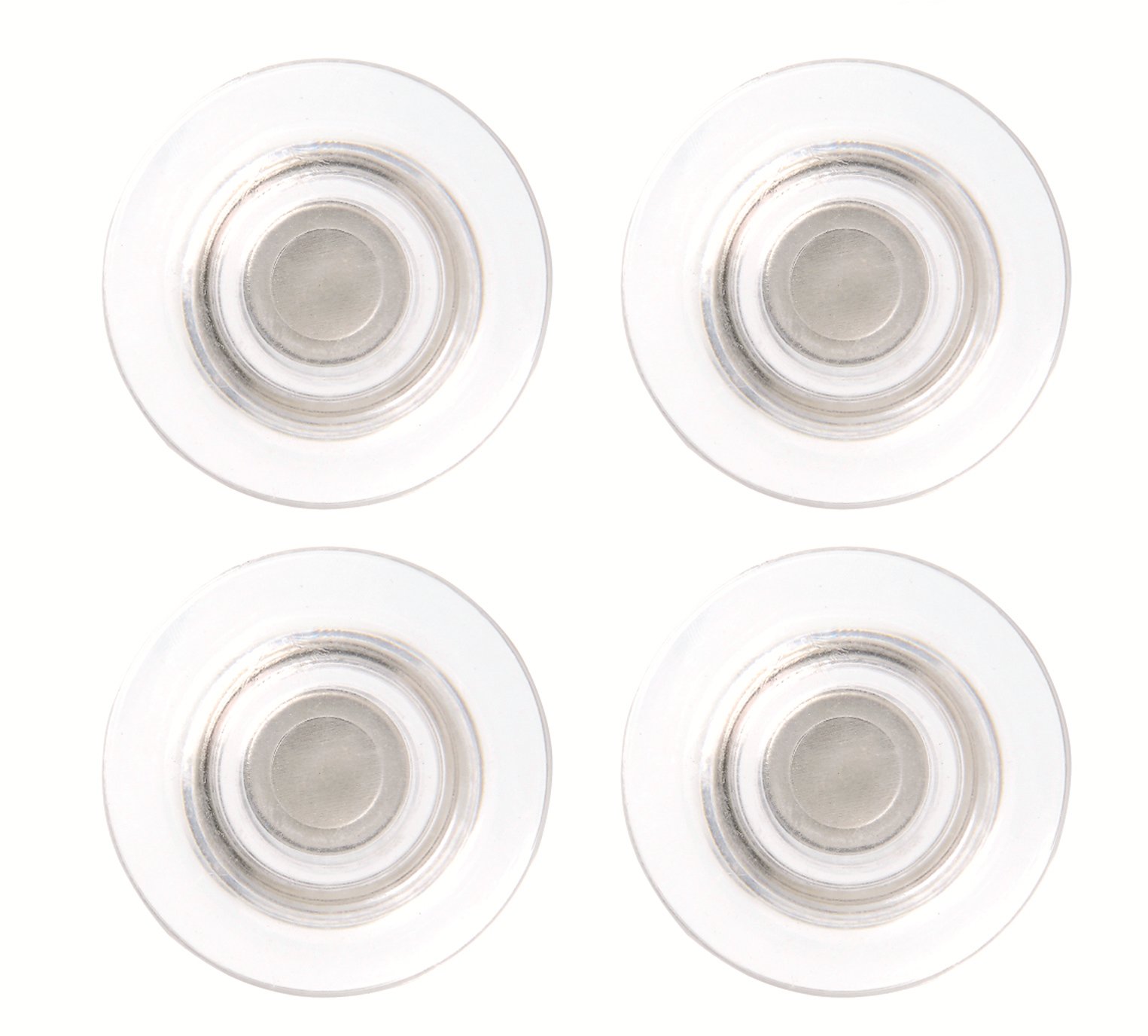 Nobo Whiteboard-Magnete, 4 Stück, 30 Mm, Blau – Starke Magnete Für Whiteboards & Kühlschränke