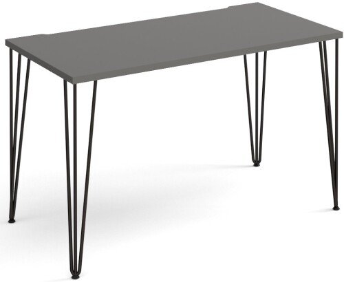 Dams Tikal Straight Desk 1200mm x 600mm with Hairpin Legs