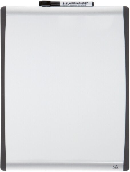 Nobo Small Magnetic Whiteboard with Arched Clear Frame 280mm x 335mm