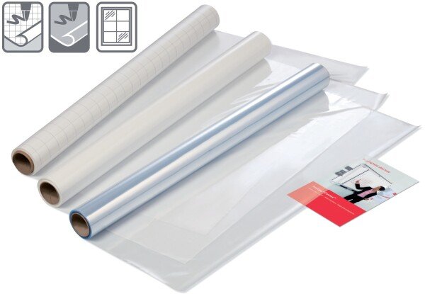 Nobo Instant Whiteboard Dry Erase Sheets 600mm x 800mm White