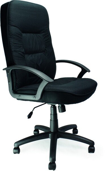 Nautilus Coniston Fabric Executive Chair - Black