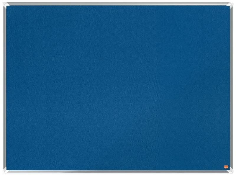 Nobo Premium Plus Blue Felt Notice Board 1200x900mm With Trim Office Nobo Premium Plus Blue Felt Notice Board 1200x900mm With Trim Office