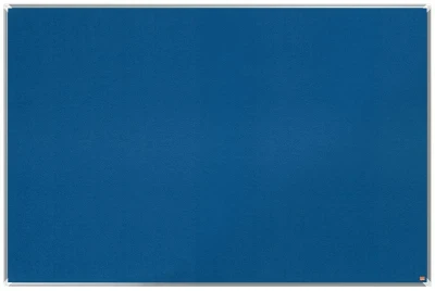 Nobo Premium Plus Felt Notice Board 1800mm x 1200mm Blue