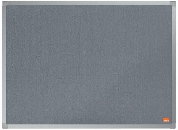 Nobo Essence Felt Notice Board 600mm x 450mm Grey