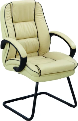 Nautilus Truro Cantilever Visitor Chair - Cream