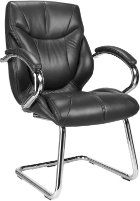 Nautilus Sandown Luxurious Leather Faced Executive Visitor Chair