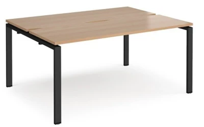 Dams Adapt Bench Desk Two Person Back To Back - 1600 x 1200mm