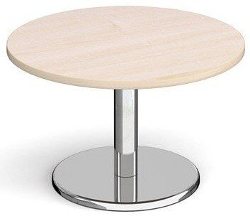 Dams Pisa Round Coffee Table With Round Base 800mm Diameter