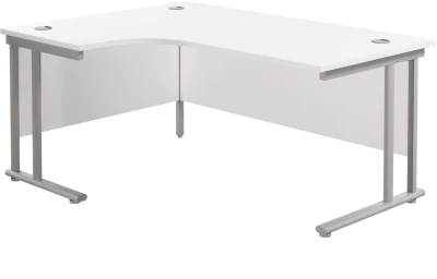 TC Twin Upright Corner Desk