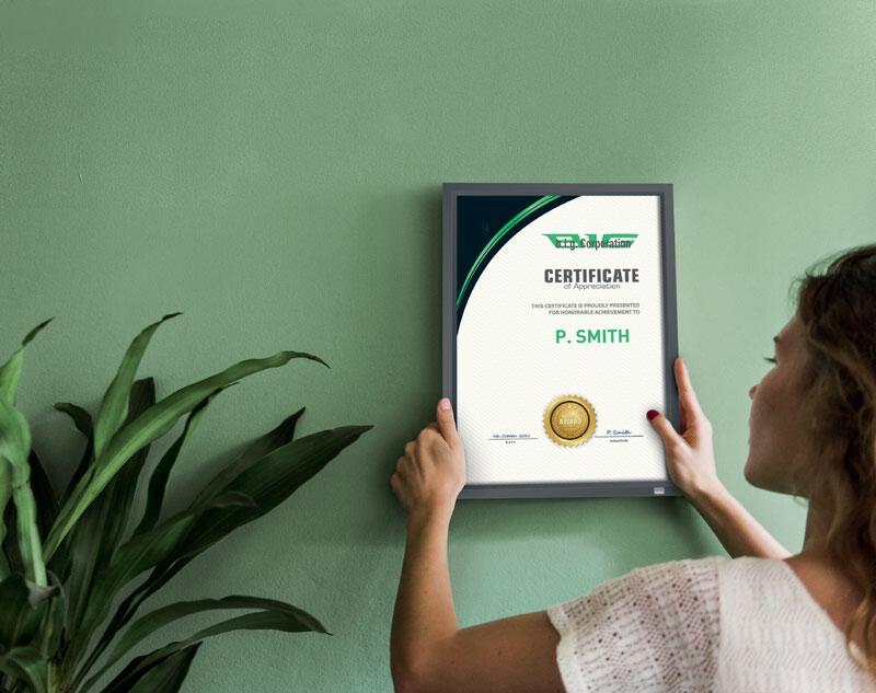 display frames